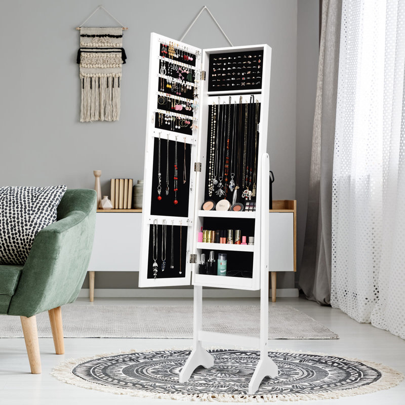 Rhudriah Jewellery Cabinet Jewelry Armoire
