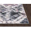 Tapis noir / gris / ivoire à imprimé animal-2001793543