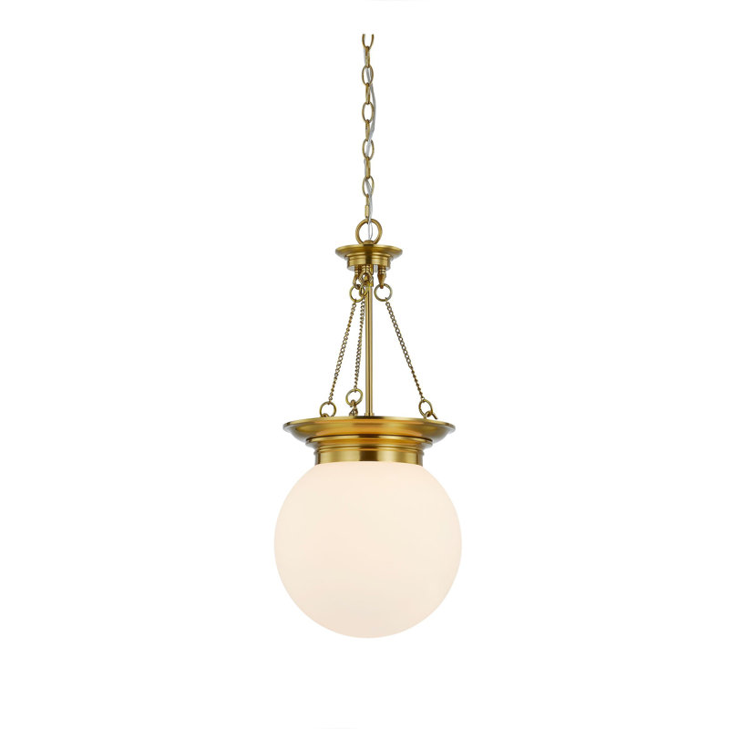 Luminaire suspendu Geneva, doré