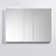  Fresca Recessed/Surface Mount Rectangular Frameless Medicine Cabinet