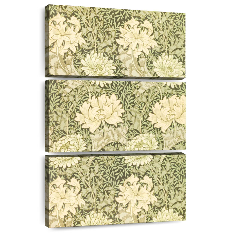 Chrysanthème Kerner 1877, H 65 po x l 42 po