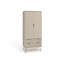 Eckert 2 Door, 2 Drawer Wardrobe Industrial Design