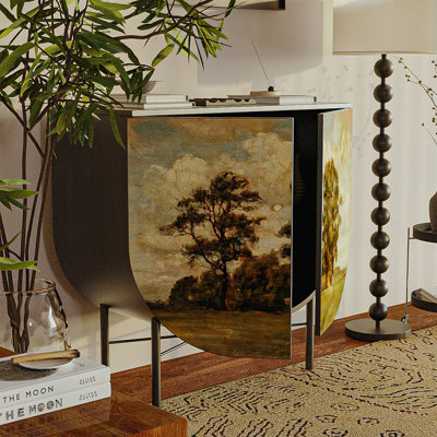 Armoire décorative à motif artistique