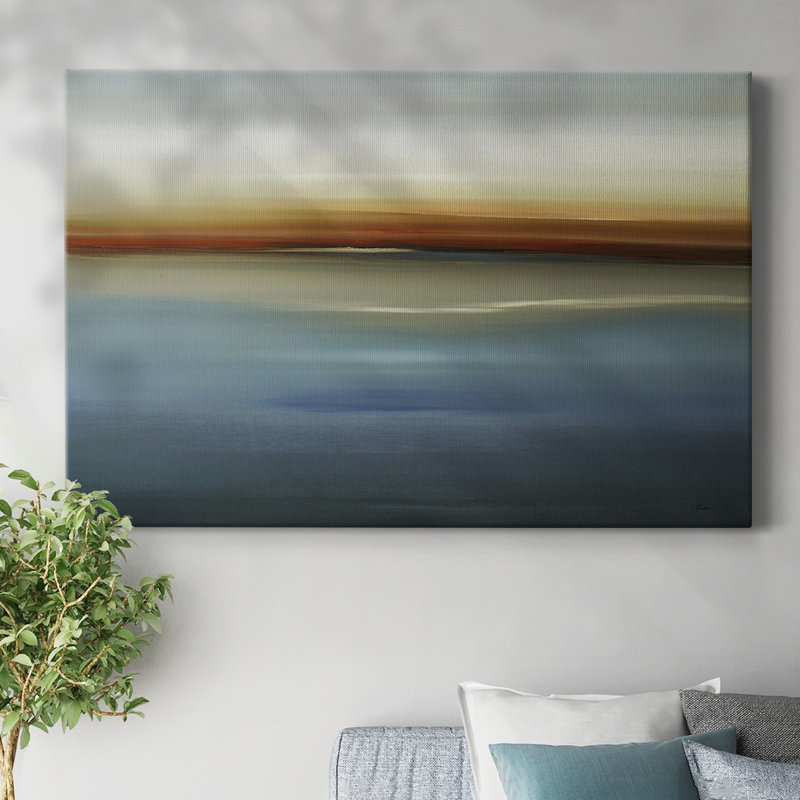 Toile tendue Beside the Blue II-Gallery, H 24 po x l 36 po