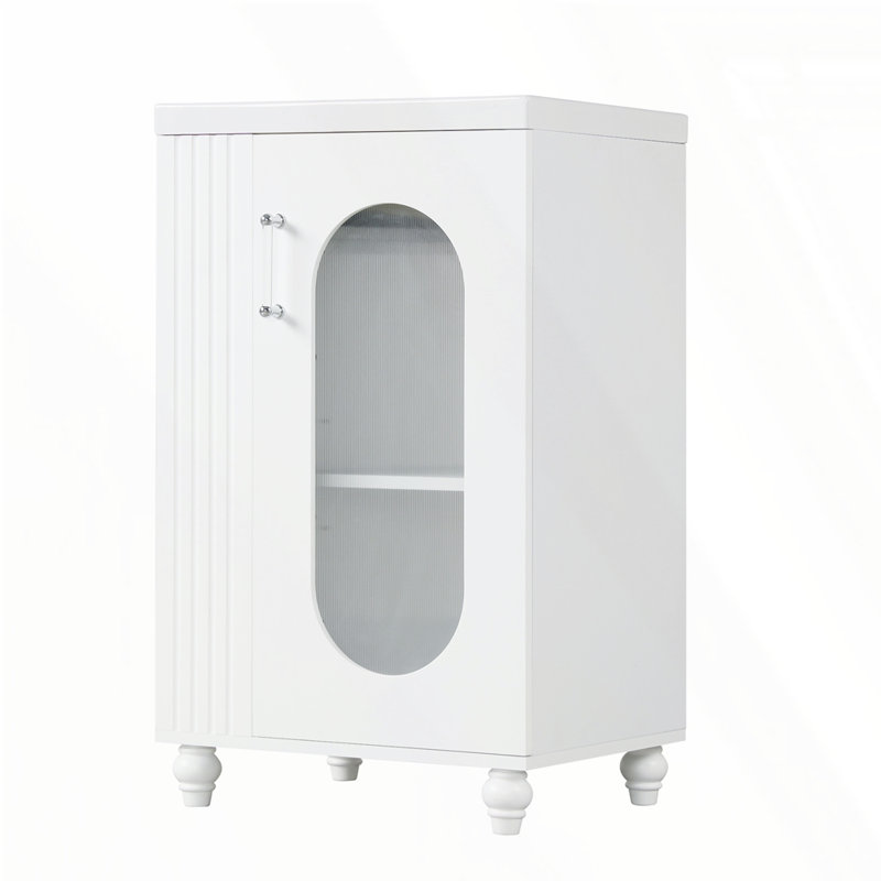 Meuble-lavabo de 20 po avec lavabo, Blanc