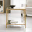 Modern History End Table