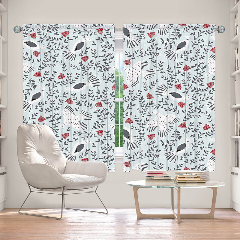 Paire de rideaux obscurcissant en polyester Hemmi, L 56 po x L 78 po