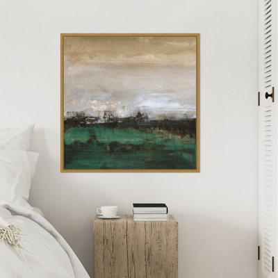 «In Quietude I» par Sharon Gordon, reproduction d'art sur toile encadrée