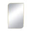 Modern Glamour Rectangle Stainless Steel Mirror
