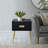 Gold Side Table With 2 Drawer-1640795251