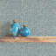 Papier peint Atomic Weave - bleu gris