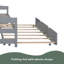 Lit plateforme simple avec lit gigogne simple-1729975647