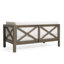 BRAVA X-BACK CORNER BENCH-R WITH COFFEE TABLE , WHITE-1971916200