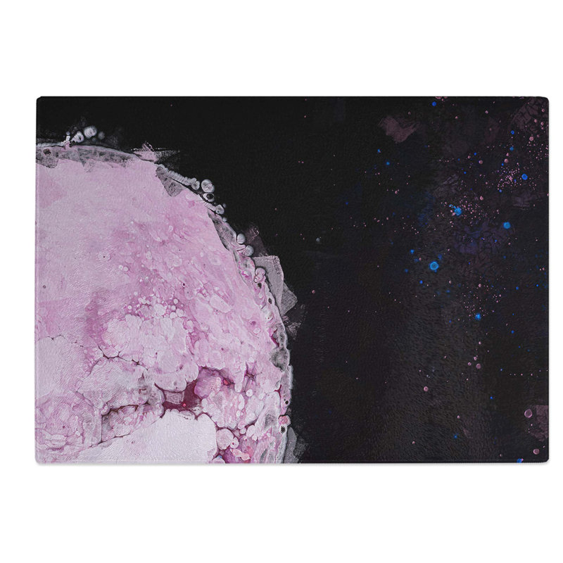 Tempered Glass Stars of Life Chopping Board, 39 cm W x 28.5 cm L