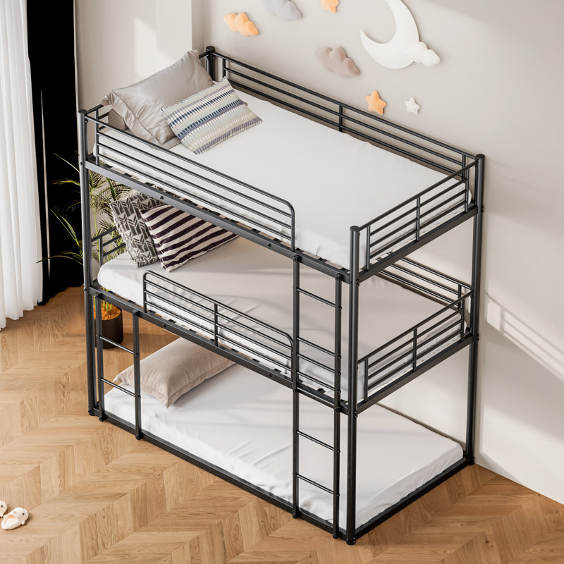 Metal Triple Bunk Bed
