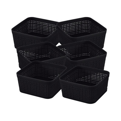 Ensemble de paniers en plastique