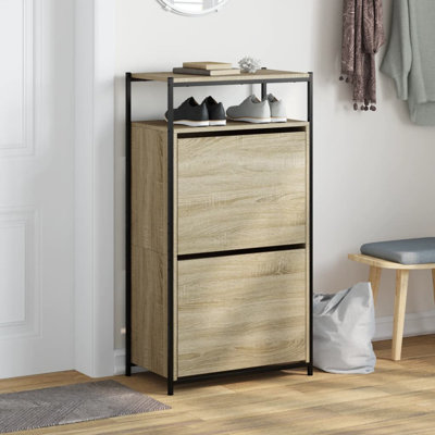 6 Pair Shoe Storage Cabinet