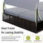 Lit de jour avec structure en acier Cadeo 72,83 "avec coussins, table d'appoint cachée-234856193