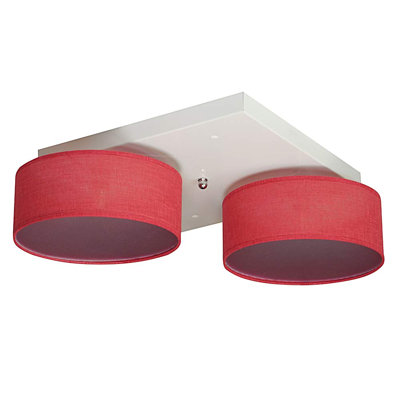 Pulley Fabric Semi Flush Mount
