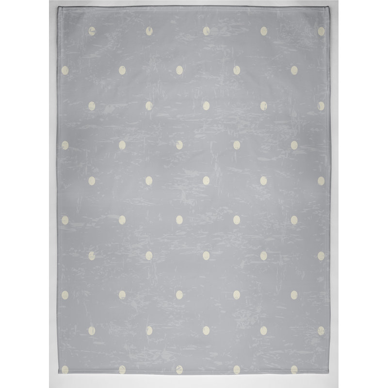 Briony Plain Weave / Muslin Throw Blanket, Grey