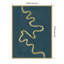 "Oxbow III" par Michael Willett, reproduction d'art sur toile encadrée-112654986