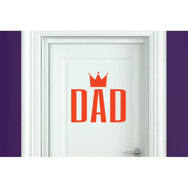 Wall Decal, Orange