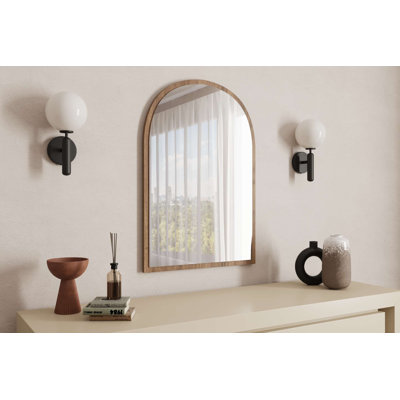Miroir arqué 100% bois aggloméré