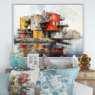 Port Urban Waterfront sur toile