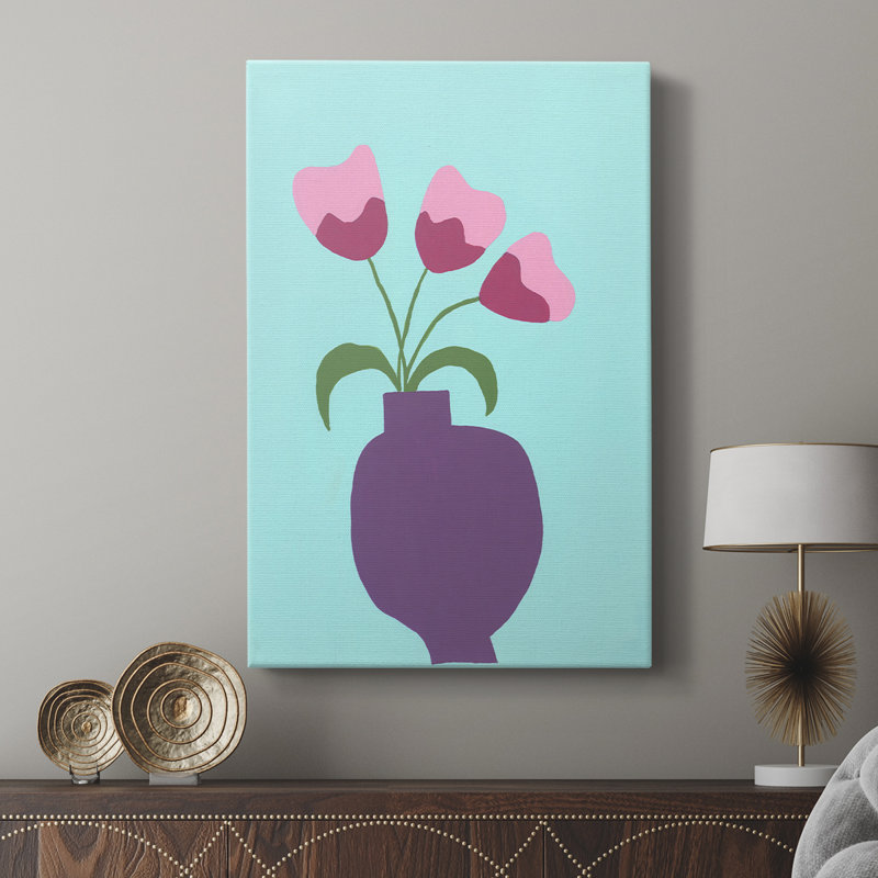 Modernes fleurs I - galerie sur mesure