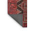 Tapis traditionnel rouge / noir Faer-1381192583