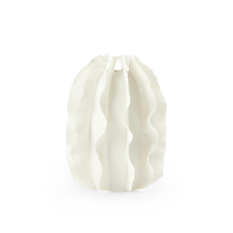 Blanc De Chine Handcrafted Table Vase