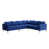 Cobalt Striped Hemp Blend