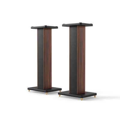 24-inch Moder Wood Grain Speaker Stand