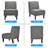 Nasi Upholstered Slipper Chair-1596975208