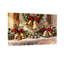 Ensemble de 3 décorations murales de Noël clochettes et houx de Noël-332898452