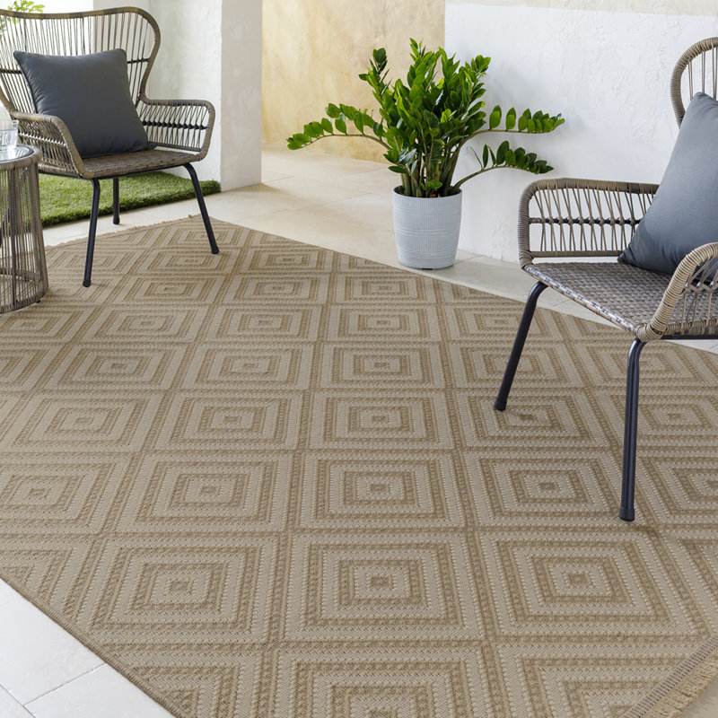 Machine Washable, Non Slip Jute Boho Area Rug Beige/Ivory, Rectangle 158 x 213cm