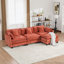 Canapé Cloud 3 places avec coussin double couche et chenille respirante-129593080-129593091