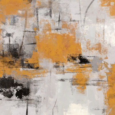 «Stone Gardens III Autumn» par Silvia Vassileva - peinture sur toile tendue