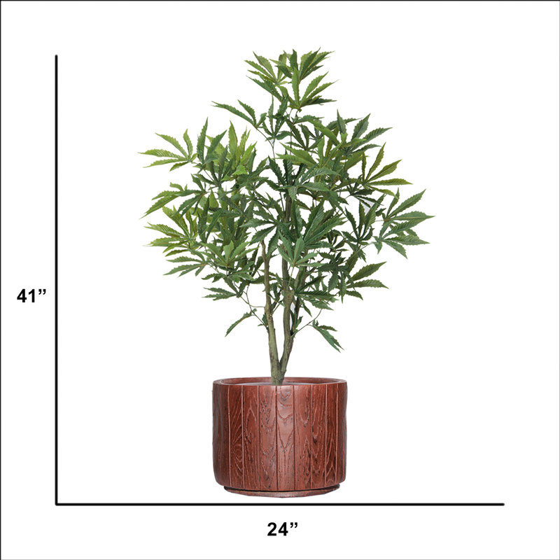 41 "plante à fleurs artificielle en pot