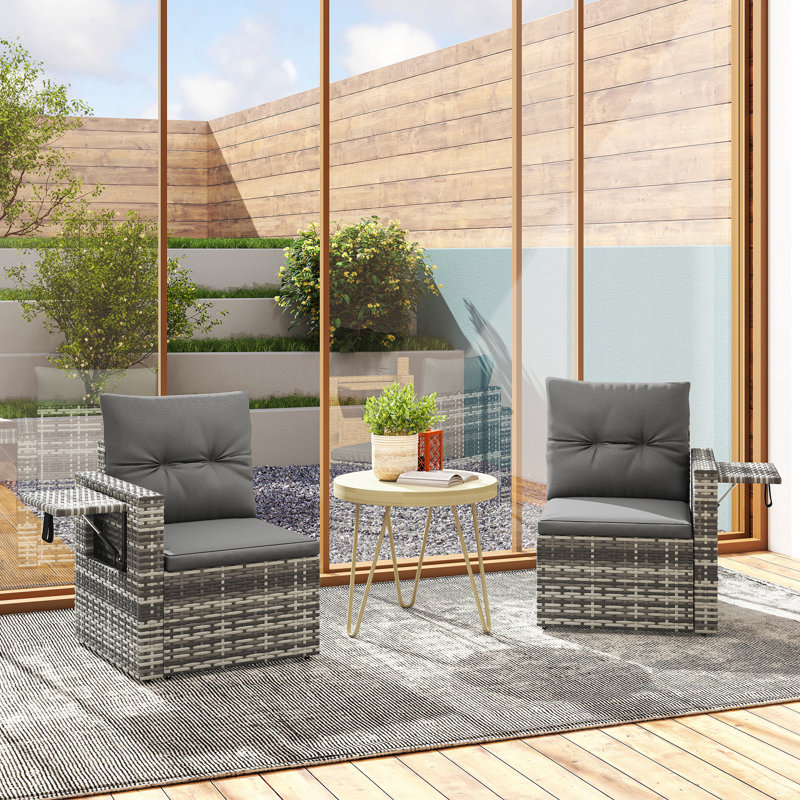 124cm Wide Straight Steel Loveseat