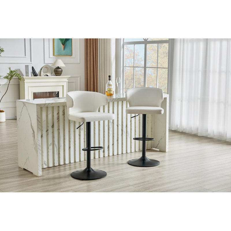 Tabouret de bar pivotant réglable