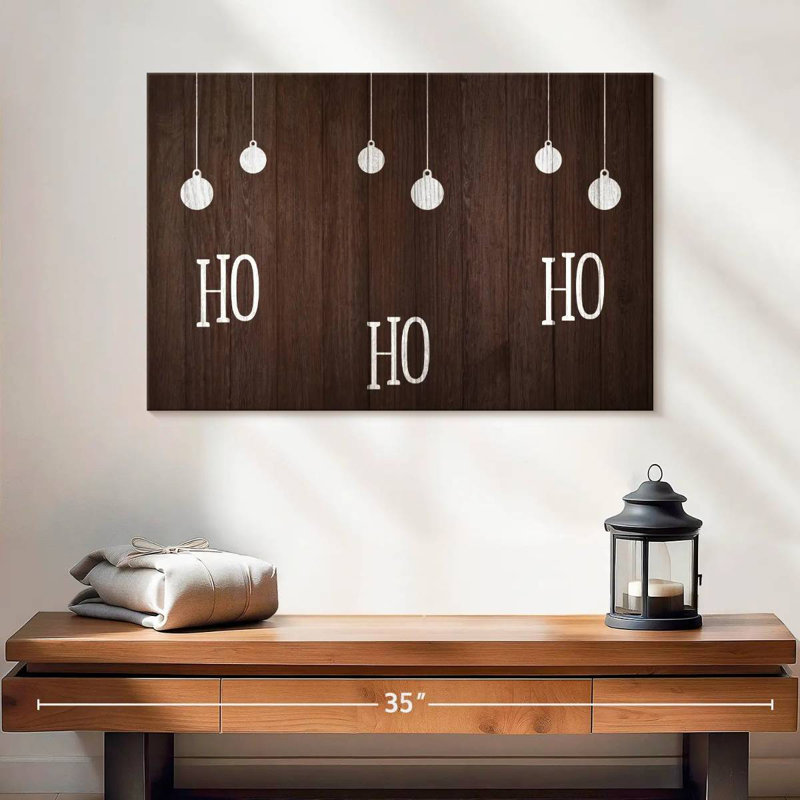 Ho Ho Ho Santa, H 16 po x l 24 po