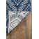 Easton Geometric Area Rug in Navy