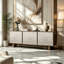 Buffet de luxe américain de style minimaliste