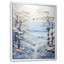 «White Winter Landscape Collage II», art mural paysage d'hiver-297725514-474689977