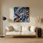 Art mural gris, transport, navettes et fusées-626755055