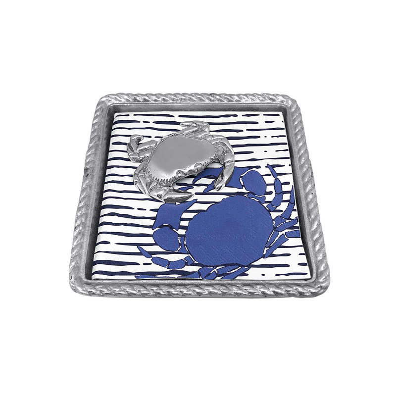 High Seas Metal No Mounting / Installation Required Napkin Holder