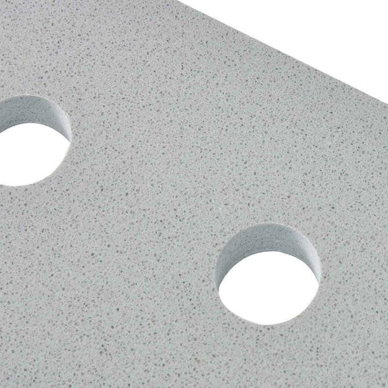 Plateau de meuble-lavabo simple 49 po avec lavabo, Gris montagne