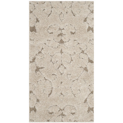Blaris Shag Performance Damask Rug