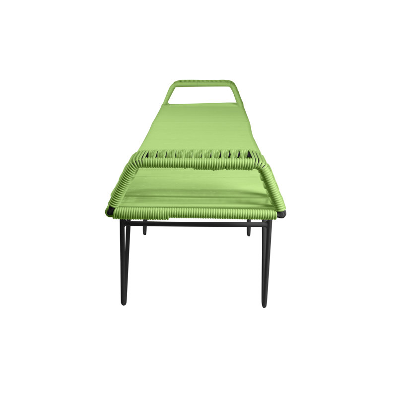 Banc d'intérieur / extérieur fait à la main Pelerin, Cactus, Noir